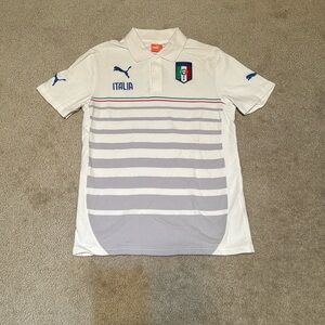 Italy National Football Team Puma Polo Shirt